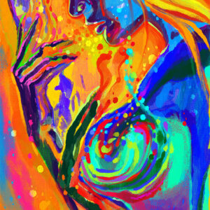 Tela Decorativa “Nu Contemporâneo” | Fine Art em Canvas | 60 × 80 cm