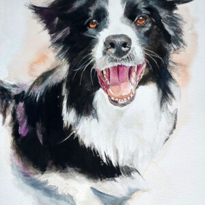 Retrato Pet em Aquarela #petlovers