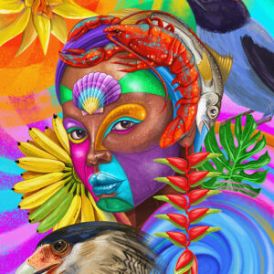 Tela Decorativa “Ser Caiçara” | Fine Art em Canvas | 65 × 80 cm